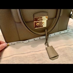 Michael Kors saffiano leather handbag